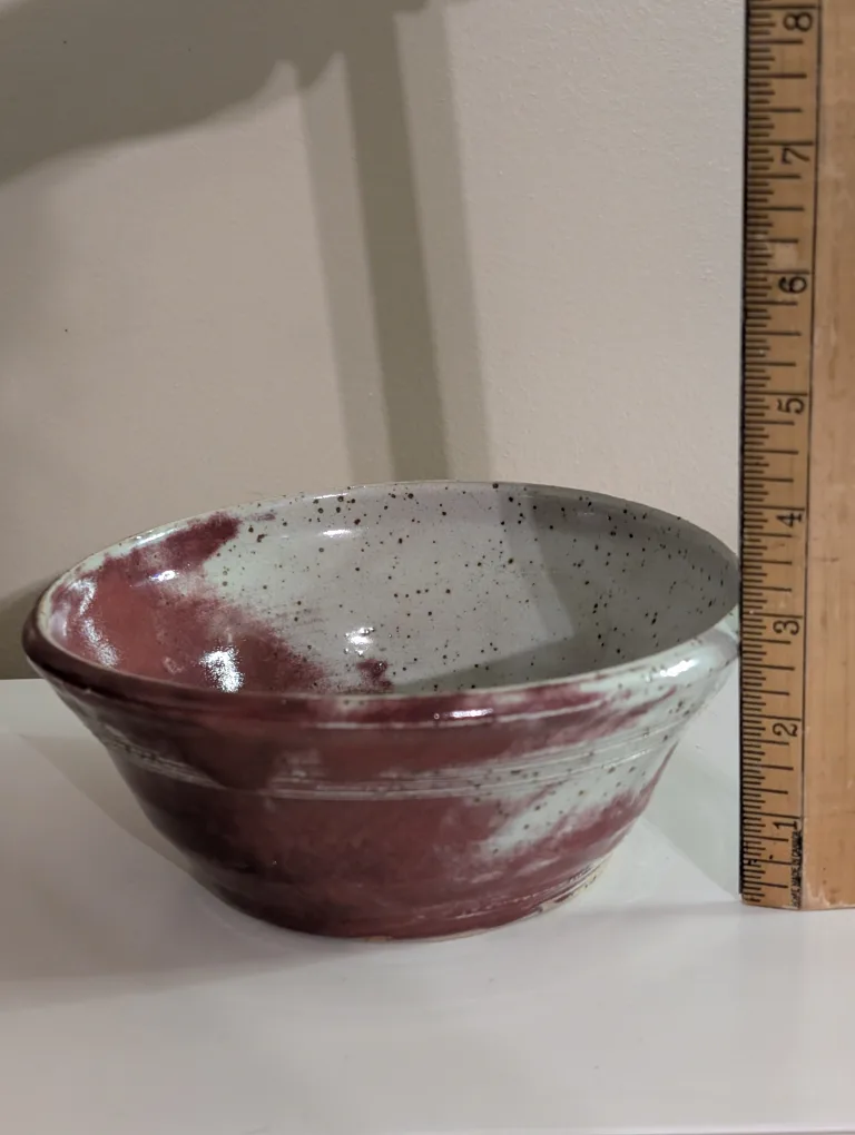 Set of Two Handmade Pottery Bowls image indicator(3)