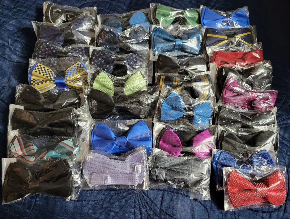 Elegant Adjustable Pre-tied Bow Ties Men's Bow🧡 image indicator(2)