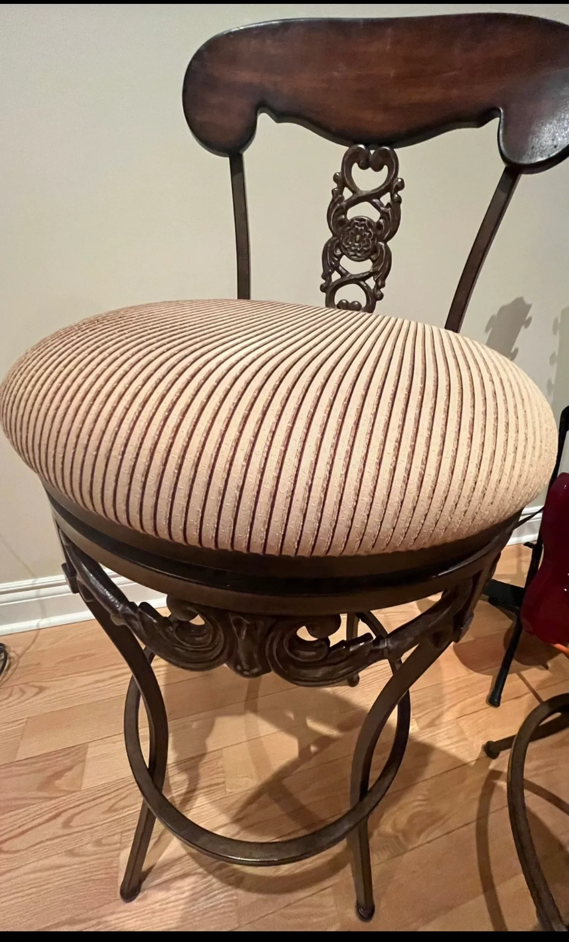 REDUCED - Set of 3 Swivel Bar Stools image indicator(3)