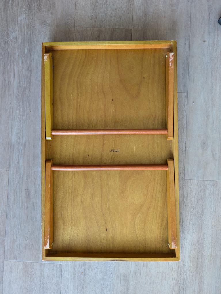 Wooden TV Tray with Foldable Legs - photo 2