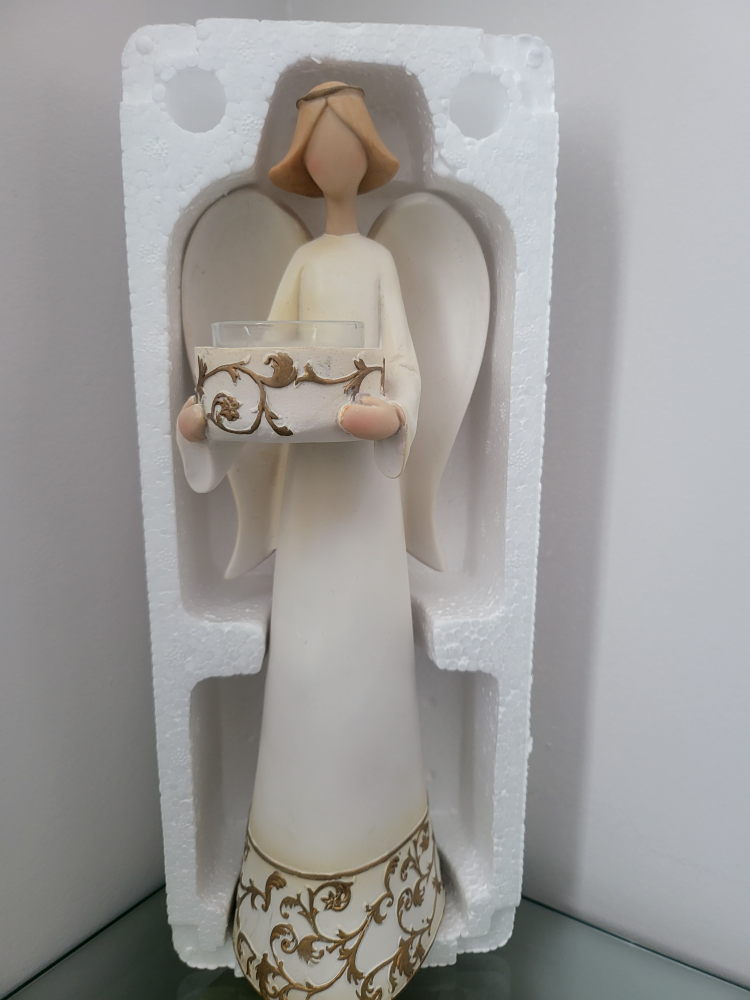 Angelic Christmas Angel Candle Holder