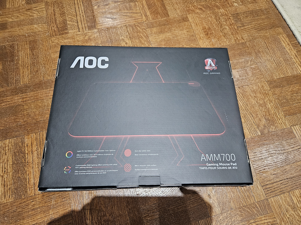 AOC AMM700 Gaming Mousepad with LED - photo 5