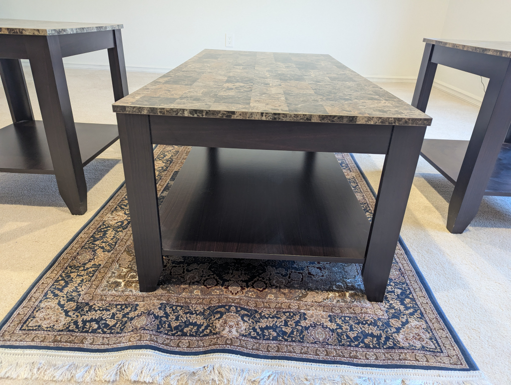 Set of 3 elegant coffee tables - photo 5