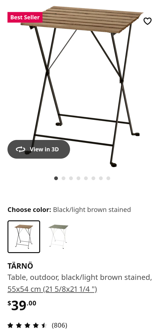 Balcony Set - Two Chairs and Table - photo 3