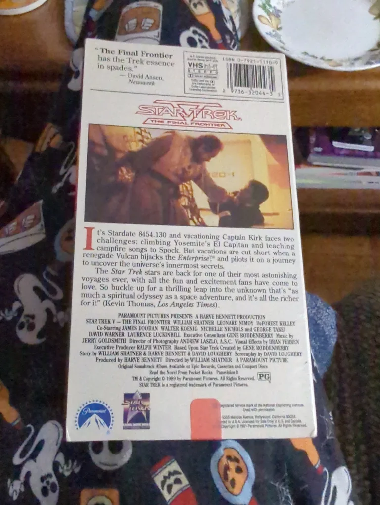 Star Trek V: The Final Frontier VHS Tape image indicator(2)