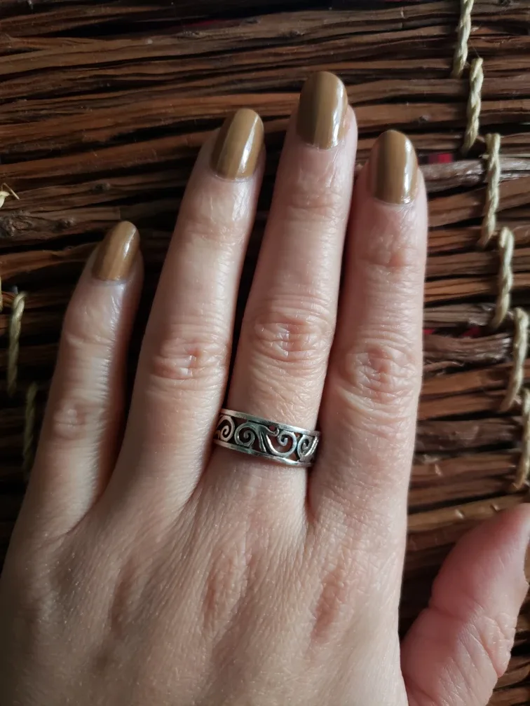 Sterling Silver Wave Ring image indicator(3)