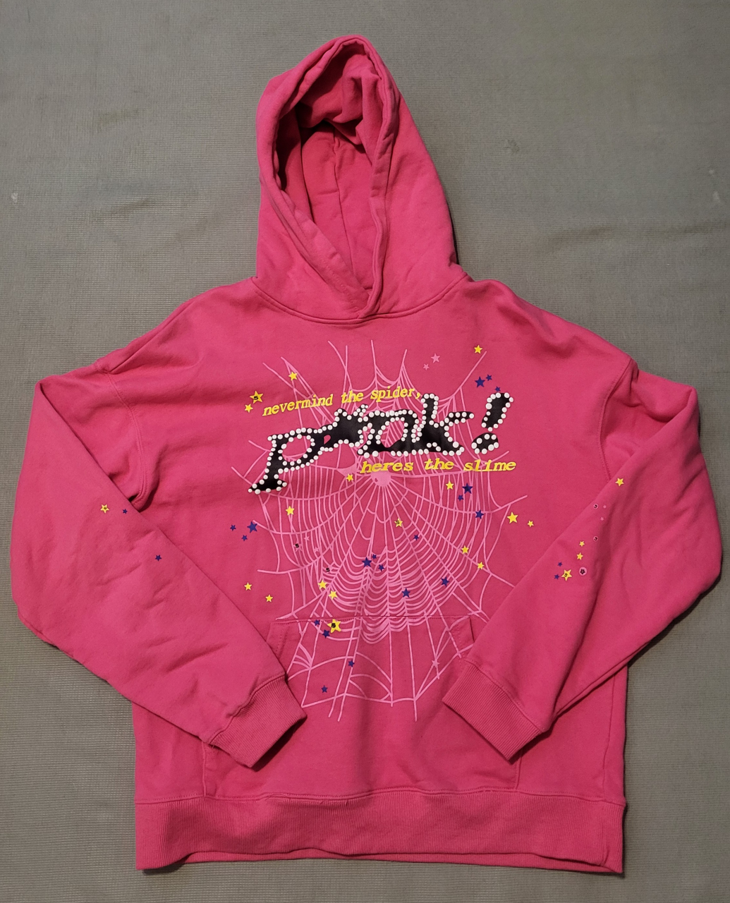 Sp5der P*NK Hoodie