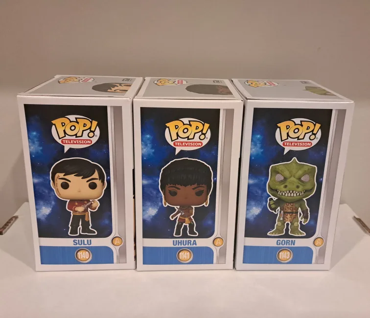 Star Trek Sulu, Uhura, and Gorn Funko Pop! image indicator(4)