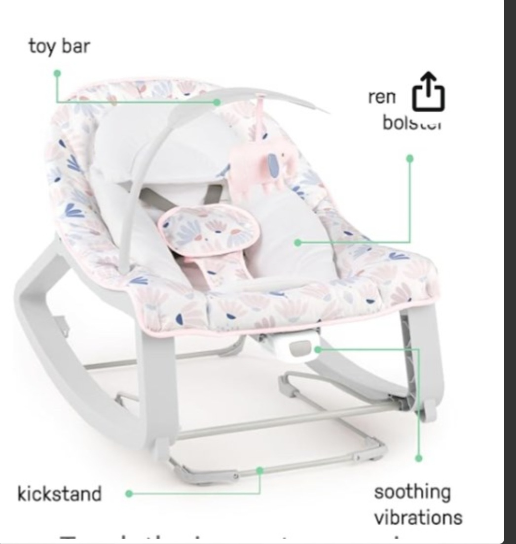 Ingenuity 3-in-1 Rocking Bouncer