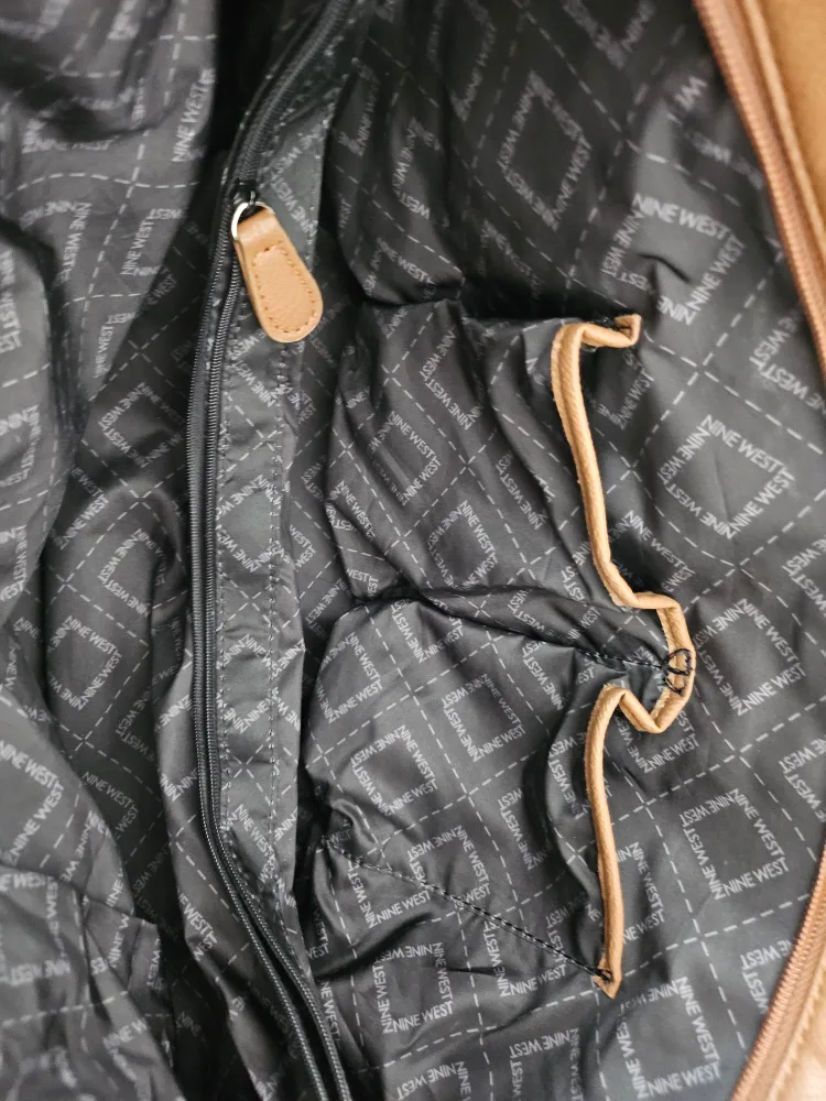 Nine West Black and Brown Tote Bag image indicator(5)