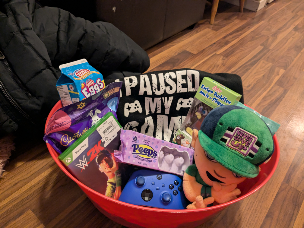 Gamer Easter Gift Basket