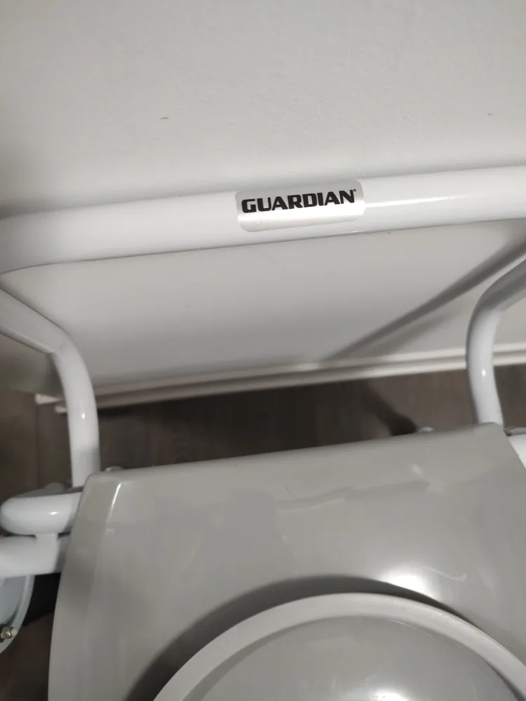 Guardian Elevated Toilet Seat with Wheels image indicator(4)