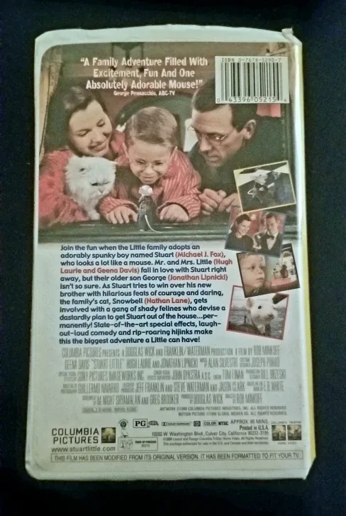 Stuart Little VHS Tape image indicator(2)
