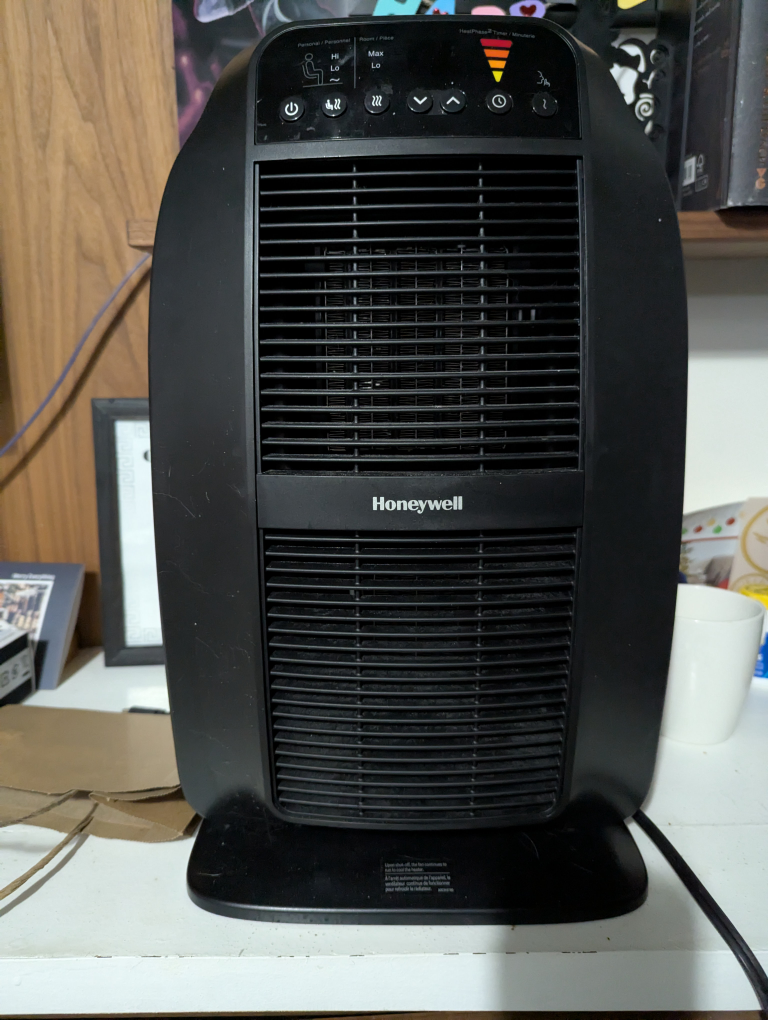 Honeywell HeatGenius Ceramic Heater - 1500W - photo 2