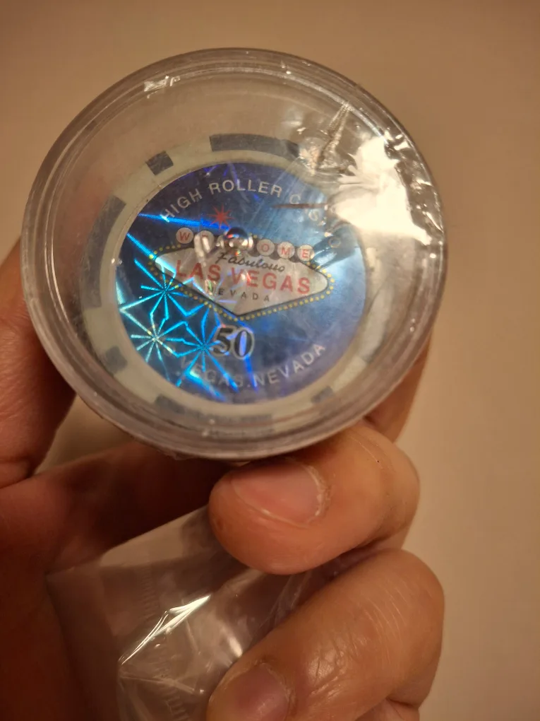 🧡25 Vegas Tournament Poker Chips - 11.5 Gram Clay Chips image indicator(2)