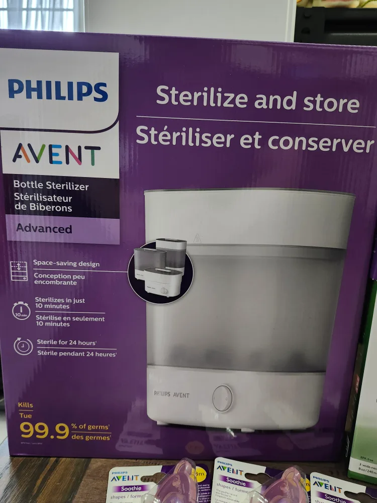 Philips Avent Baby Bundle - Sterilizer, Bottles, and Soothers image indicator(2)