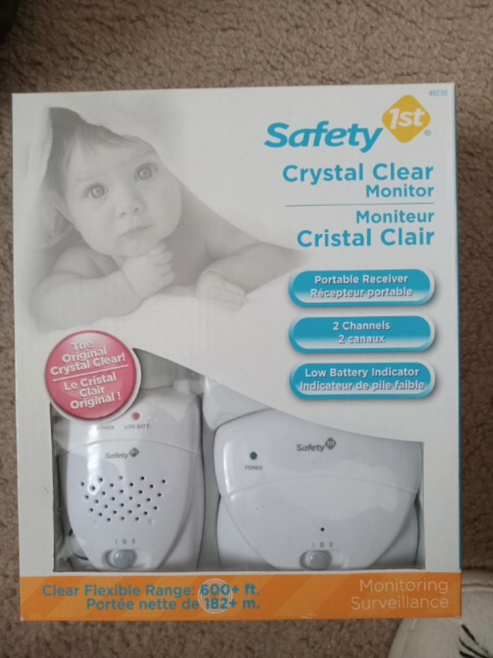 Safety 1st Crystal Clear Baby Monitor