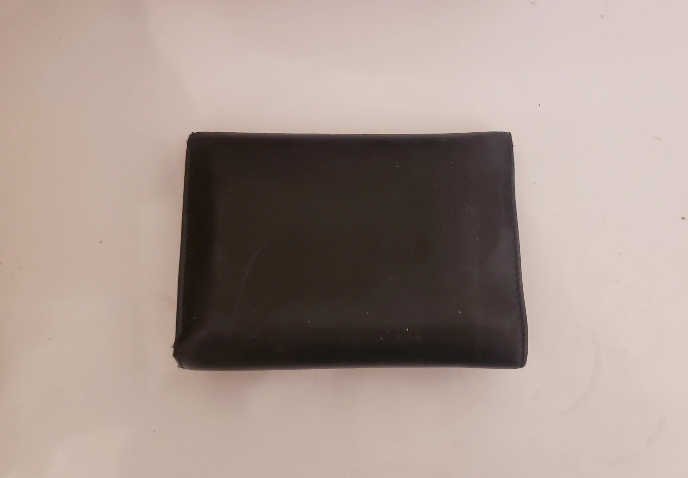 Ferragamo Gancini Twist Lock Wallet - Black Leather Gold Accent - photo 2