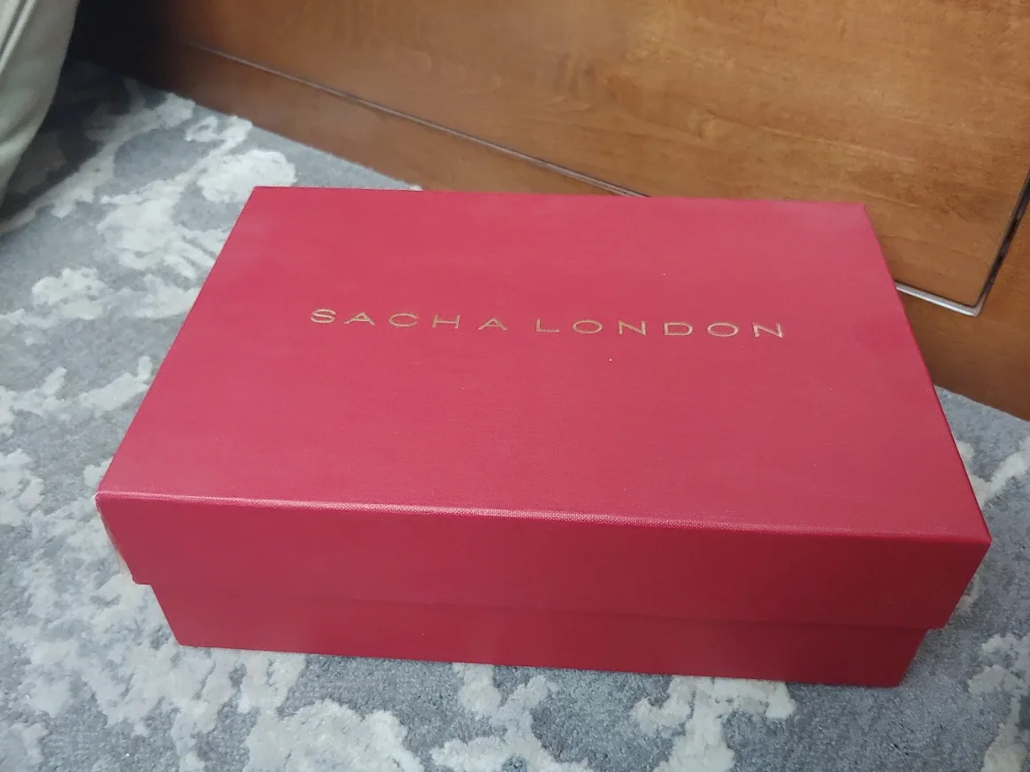 Sacha London Women's Grey Glitter Pointed-Toe Heels - Size 7 image indicator(9)