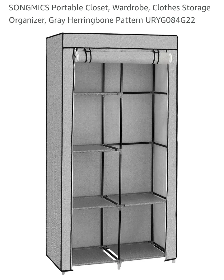 Portable Closet Wardrobe Storage Organizer image indicator(2)