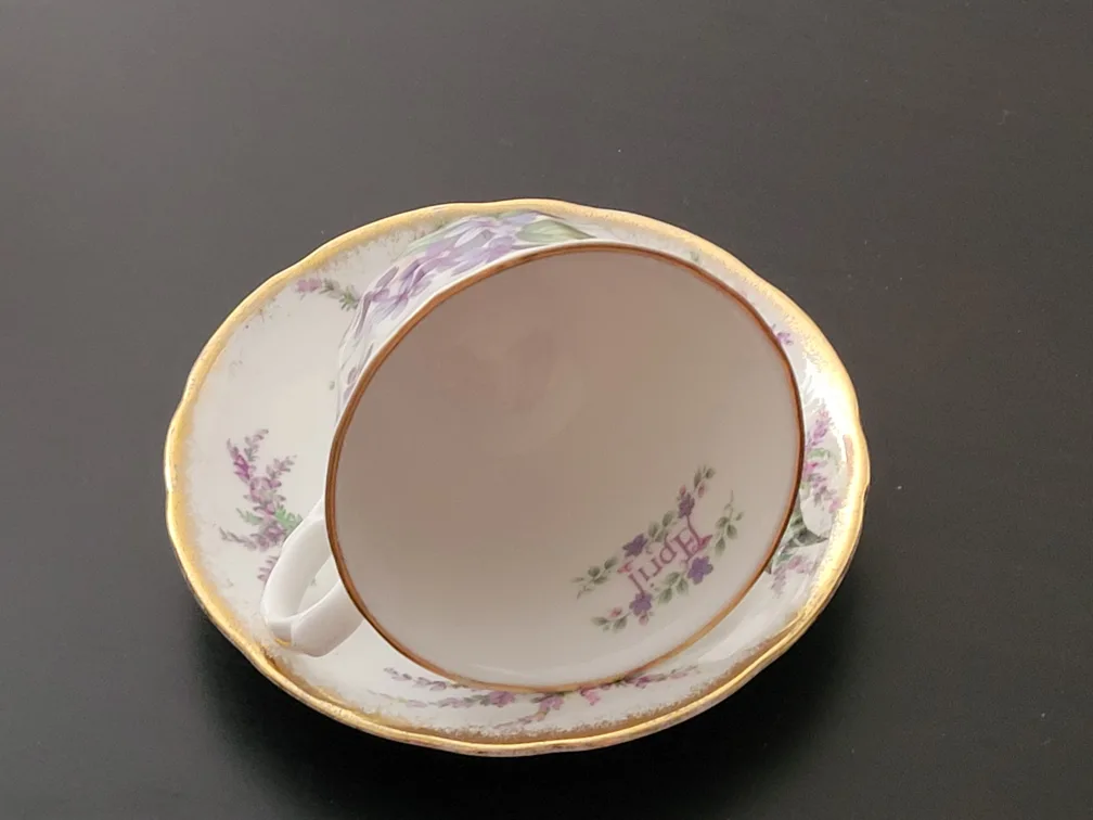 Royal Stafford Fine Bone China Teacup and Saucer - Tartan Series image indicator(2)