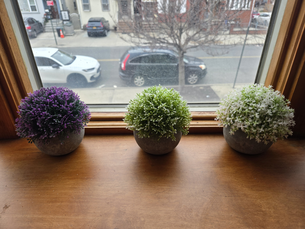 Set of 3 Artificial Potted Plants