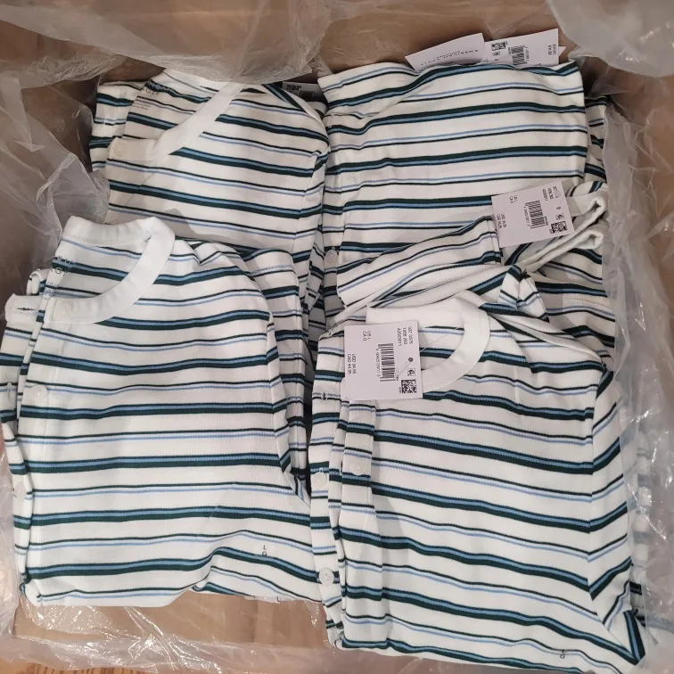 American Eagle Striped Cardigan - Size Large image indicator(5)