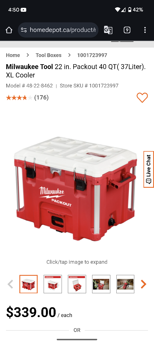 Milwaukee Packout XL cool r - photo 4