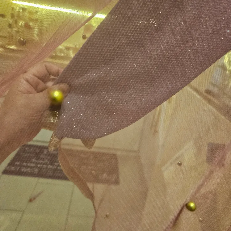 Elegant Beaded Mahagony Kaftan image indicator(4)