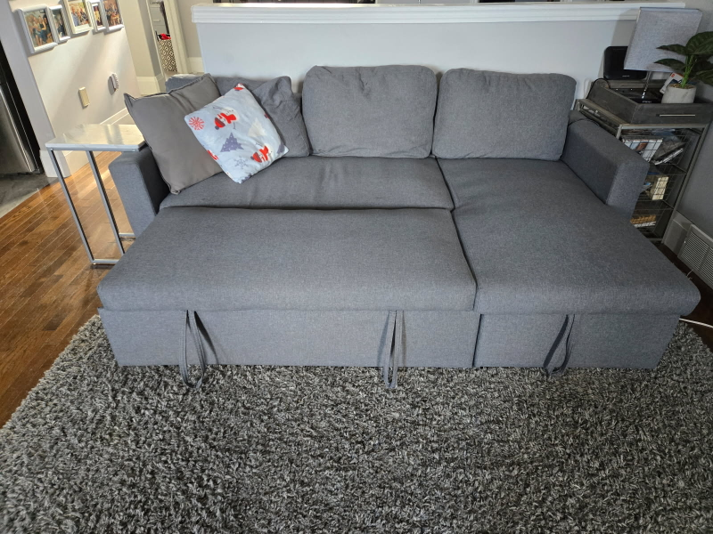 IKEA Friheten Corner Sectional Sofa - Grey - photo 2