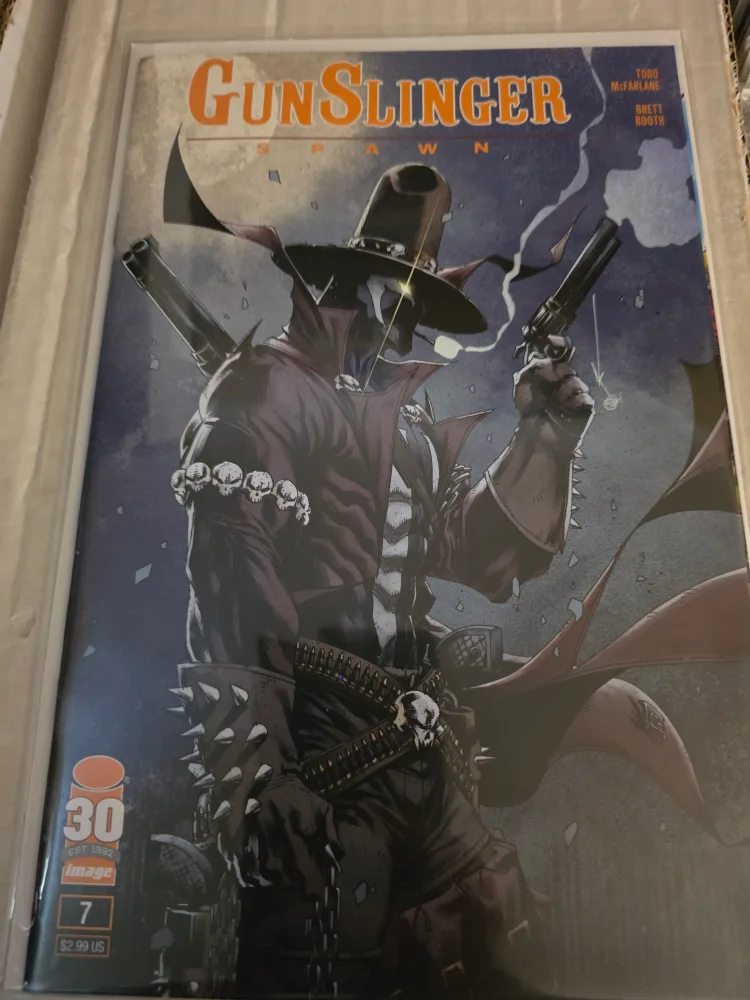Gunslinger Spawn Comic Book Issues 5, 7, & 8 image indicator(4)