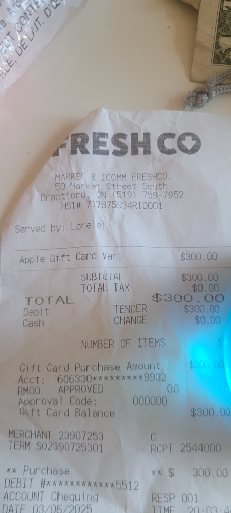 $300 Apple Gift Card - photo 2