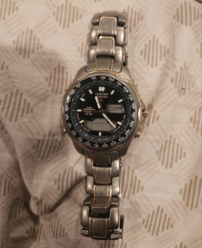 Citizen Eco-Drive Titanium Watch