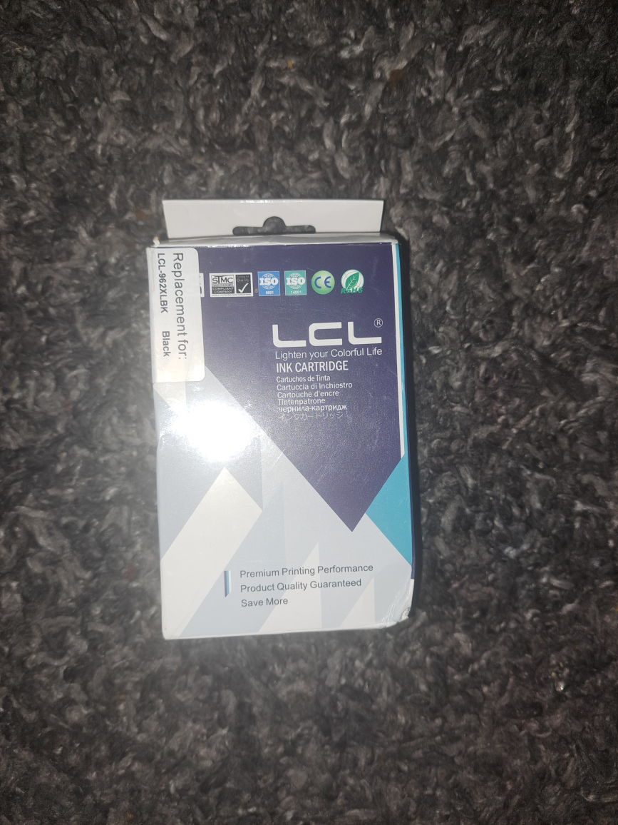 LCL LCL-962XLBK Black Ink Cartridge Replacement