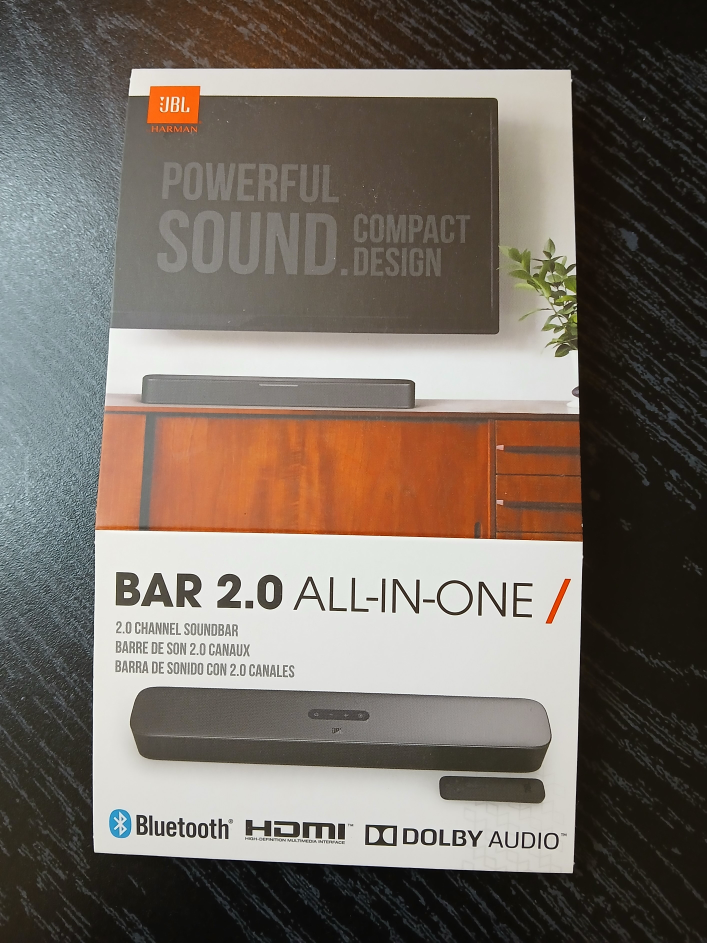JBL Soundbar 2.0 All-In-One Compact Design