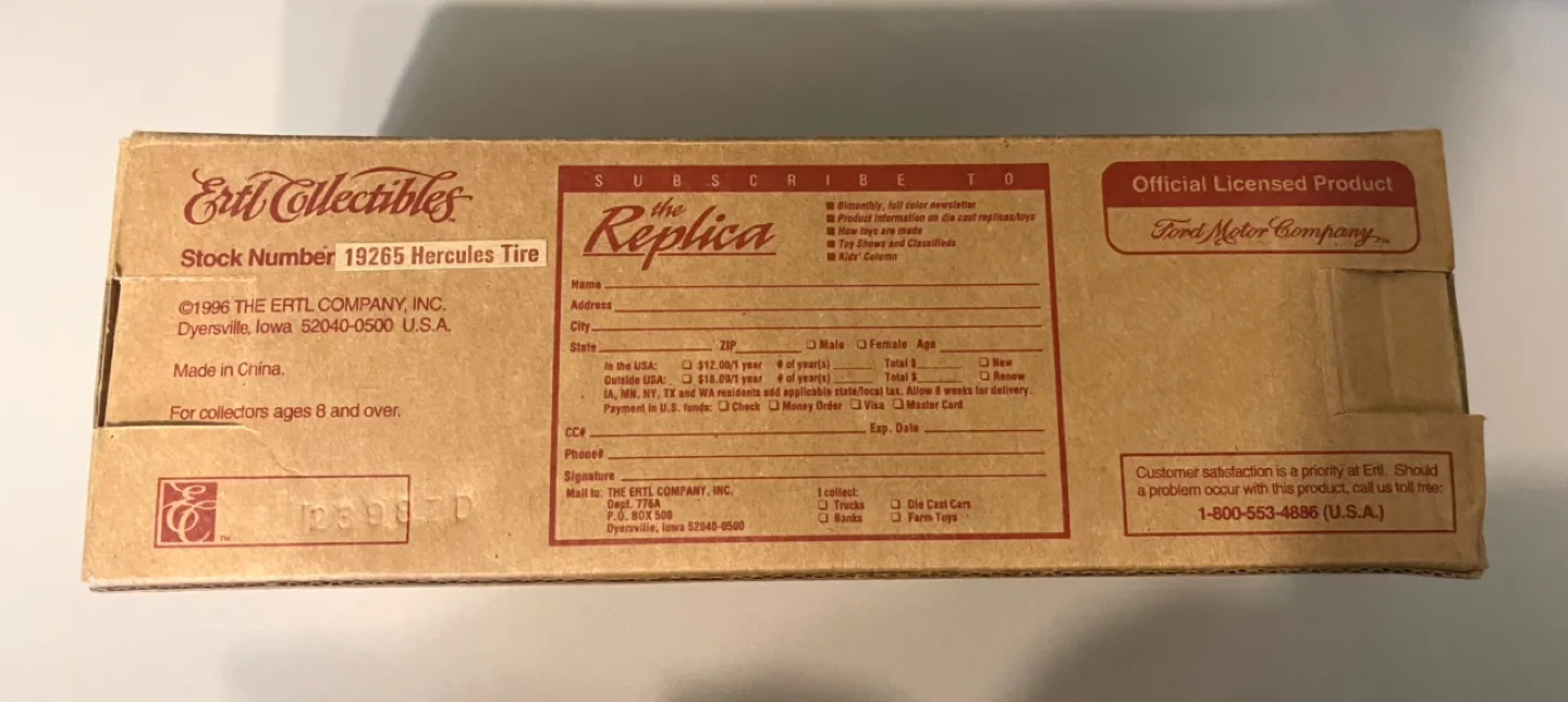 ERTL Collectibles 1953 Ford Delivery Van C-500 image indicator(5)