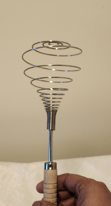 Spiral Whisk with Wooden Handle - photo 3