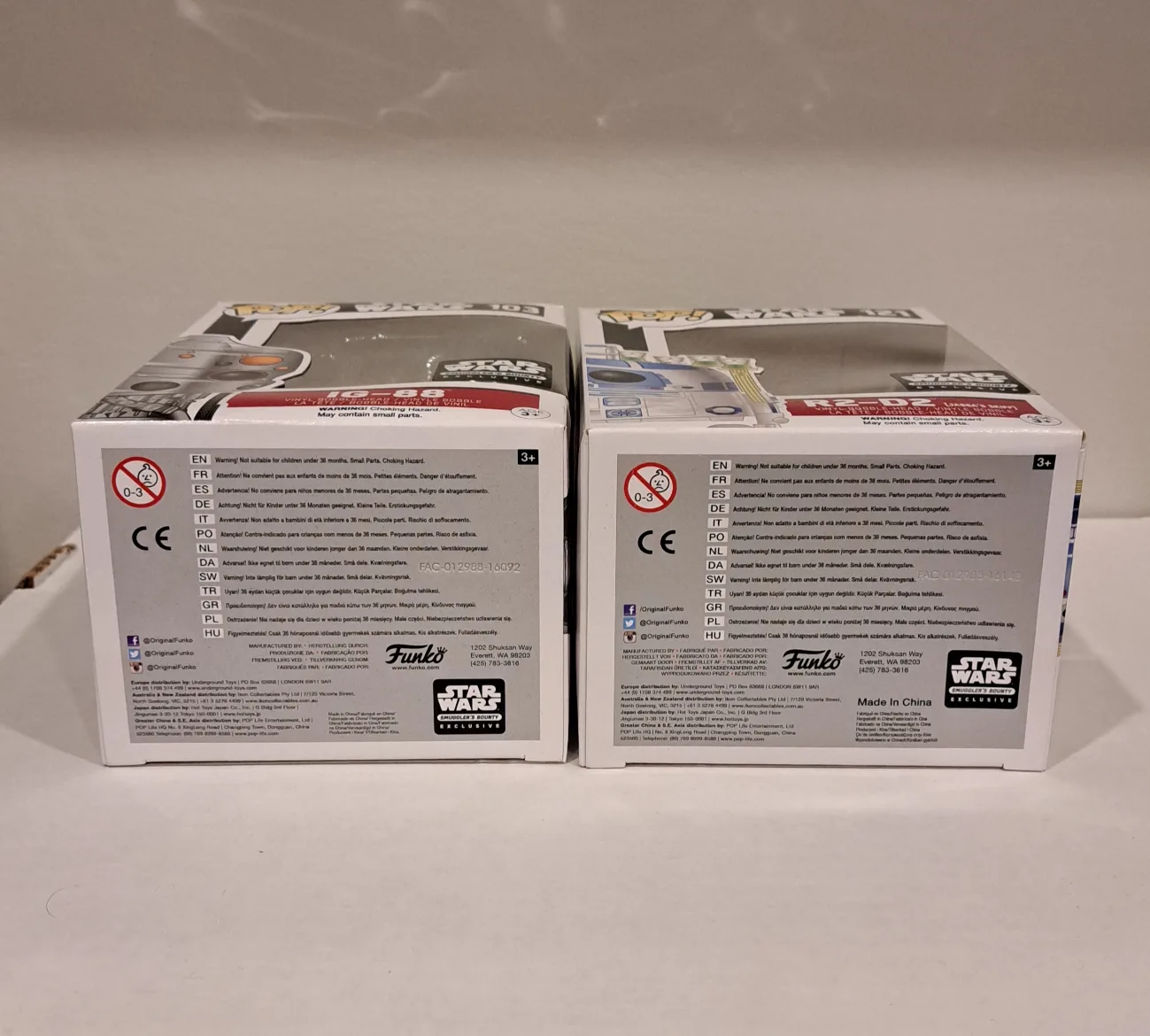 Star Wars Pop! Vinyl Figures - IG-88 & R2-D2 (Jabba's Palace) image indicator(6)