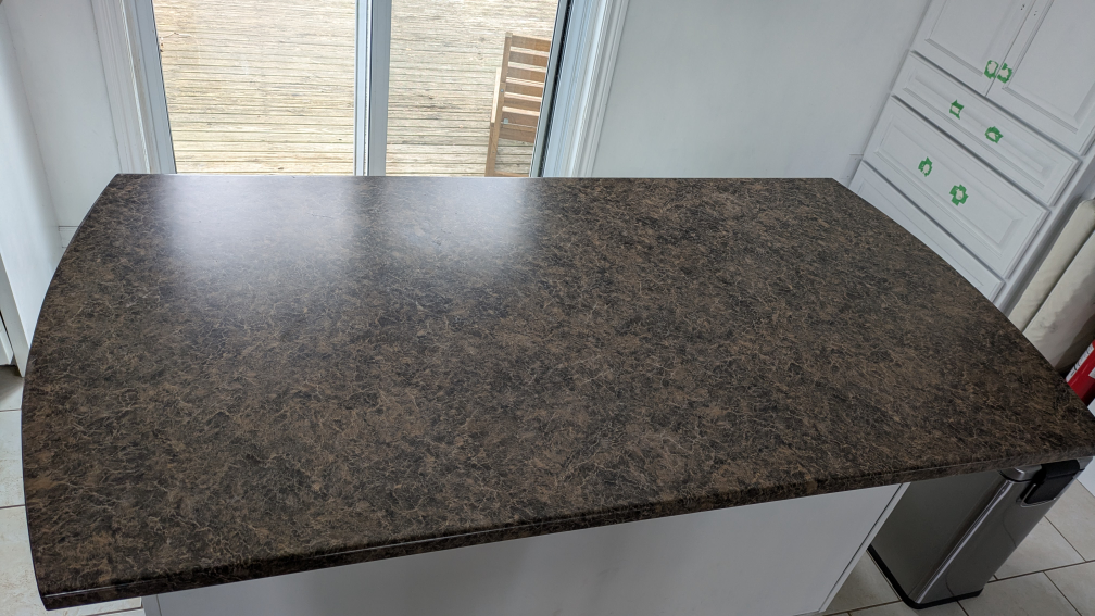 Kitchen Island with Laminate Countertop - photo 5