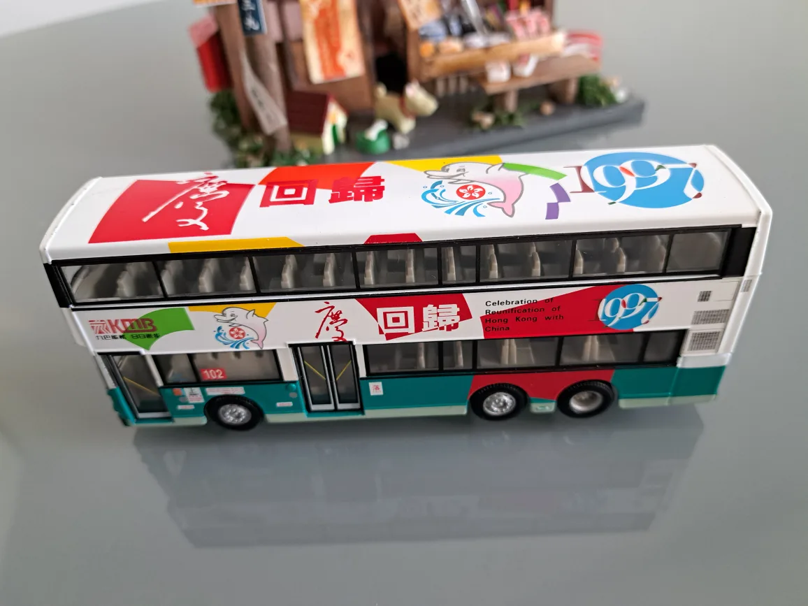 KMB Route 102 Double Decker Bus Collectible Model image indicator(7)