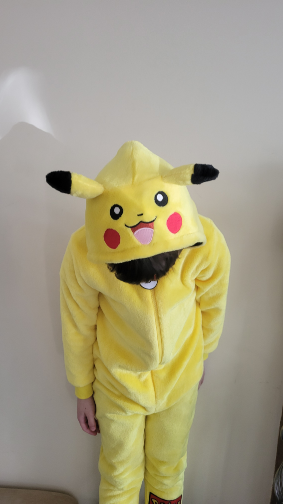 Pikachu Fleece Onesie Pajamas - photo 4