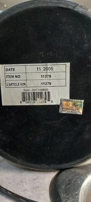 Vintage Table Lamp with Frosted Glass Shade image indicator(6)