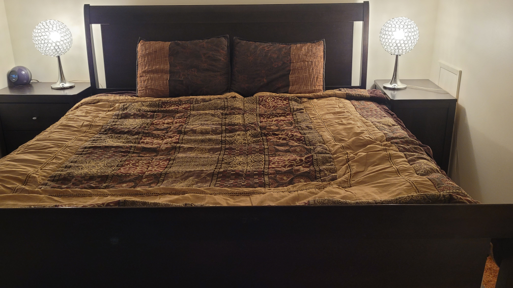 king  Size Dark Brown Bed - photo 4