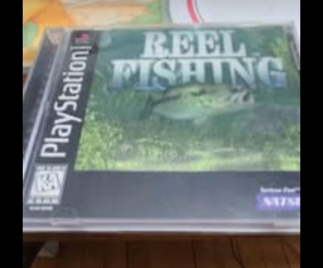 Reel Fishing & Reel Fishing II PlayStation Games
