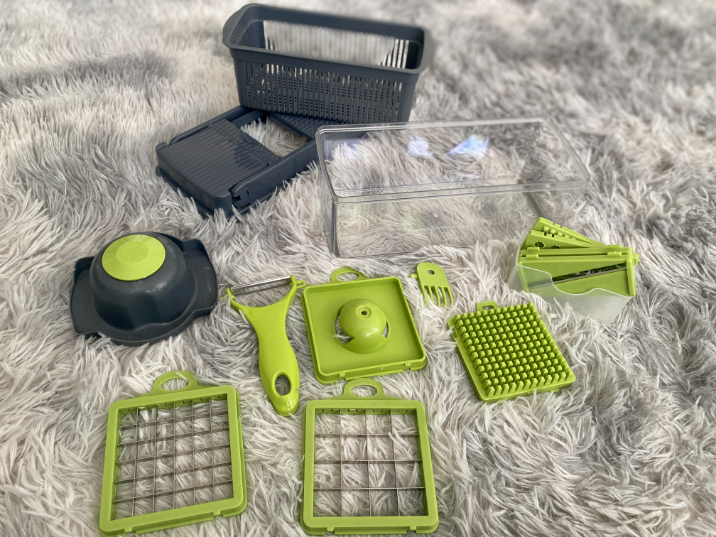 14-in-1 Manual Vegetable Chopper & Slicer Set