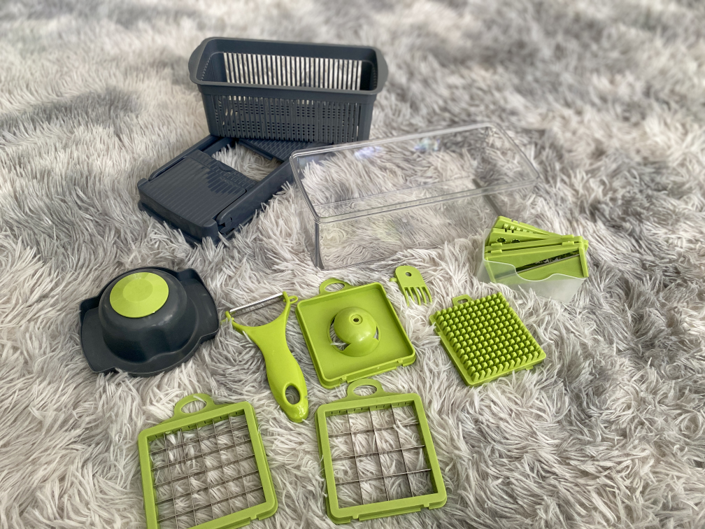 14-in-1 Manual Vegetable Chopper & Slicer Set - photo 2