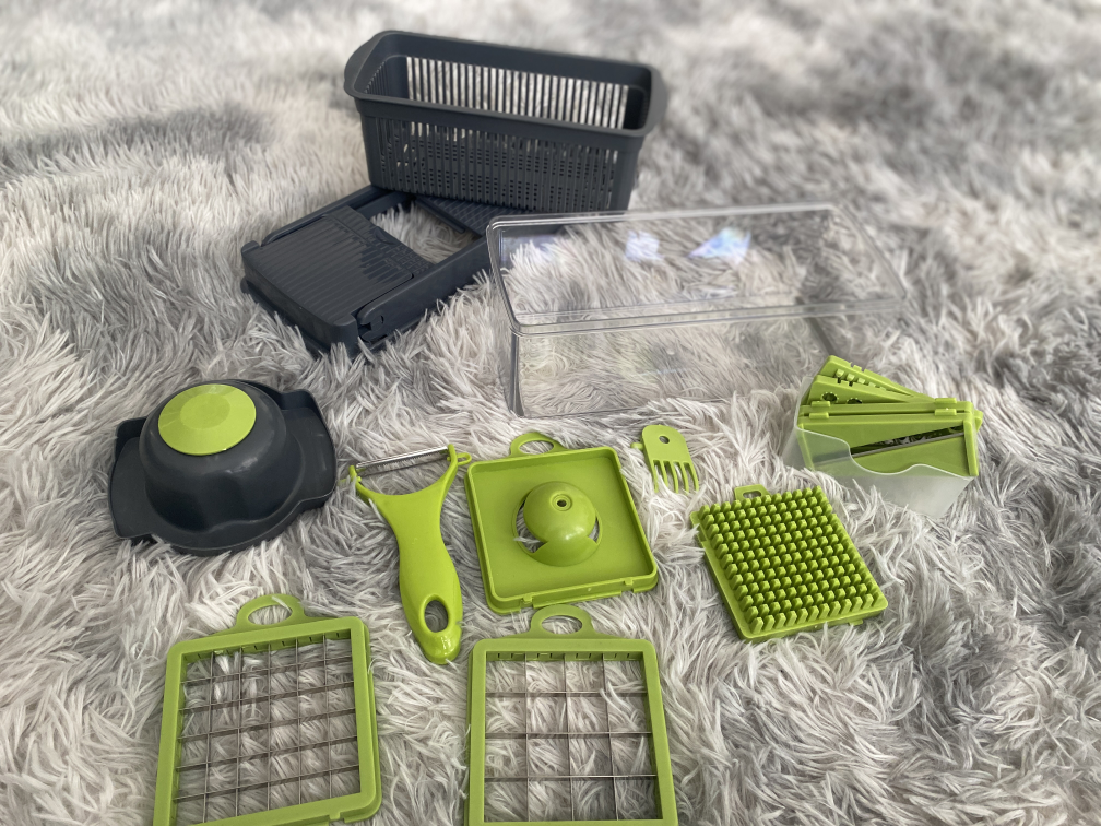 14-in-1 Manual Vegetable Chopper & Slicer Set - photo 3