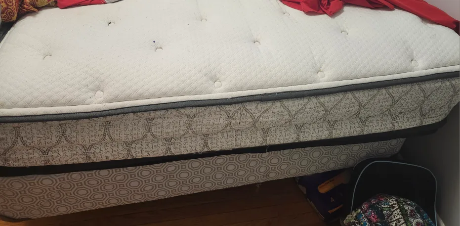 Double Mattress and Box Spring , cushioned mattress cover image indicator(3)