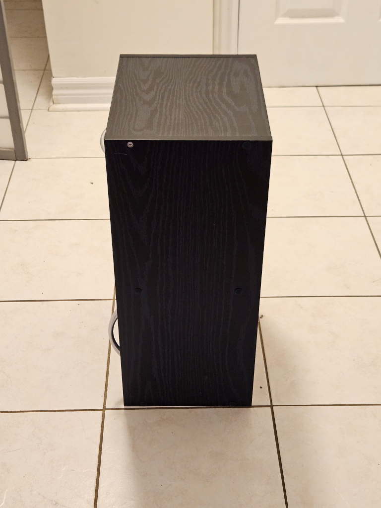 Small Dark brown nightstand - photo 2