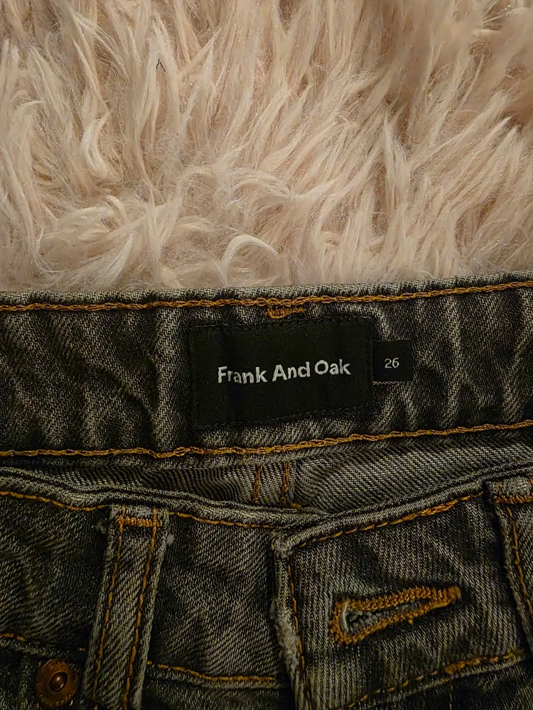 Frank And Oak Size 26 Dark Gray Jeans image indicator(4)